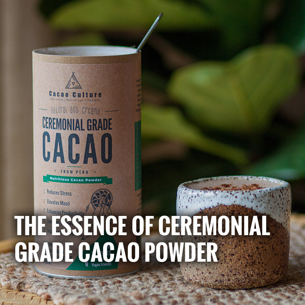 Embracing the Sacred Journey: The Essence of Ceremonial Grade Cacao Powder